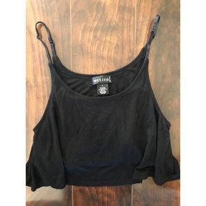 Black Crop Top
